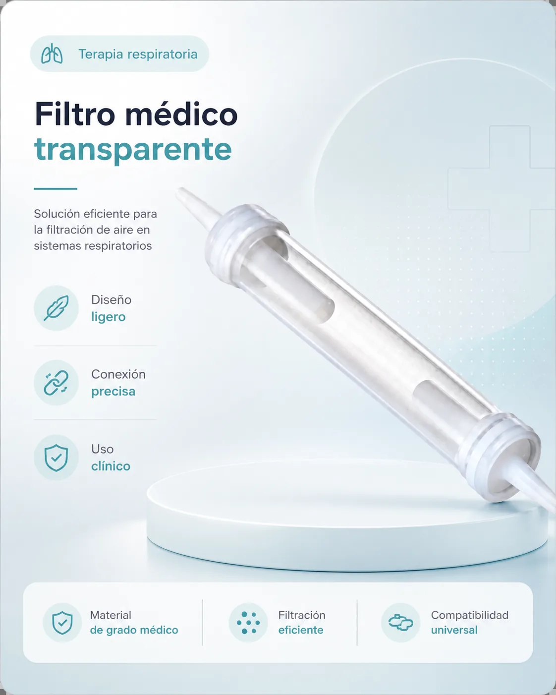 Trampa de Agua — Terapia respiratoria