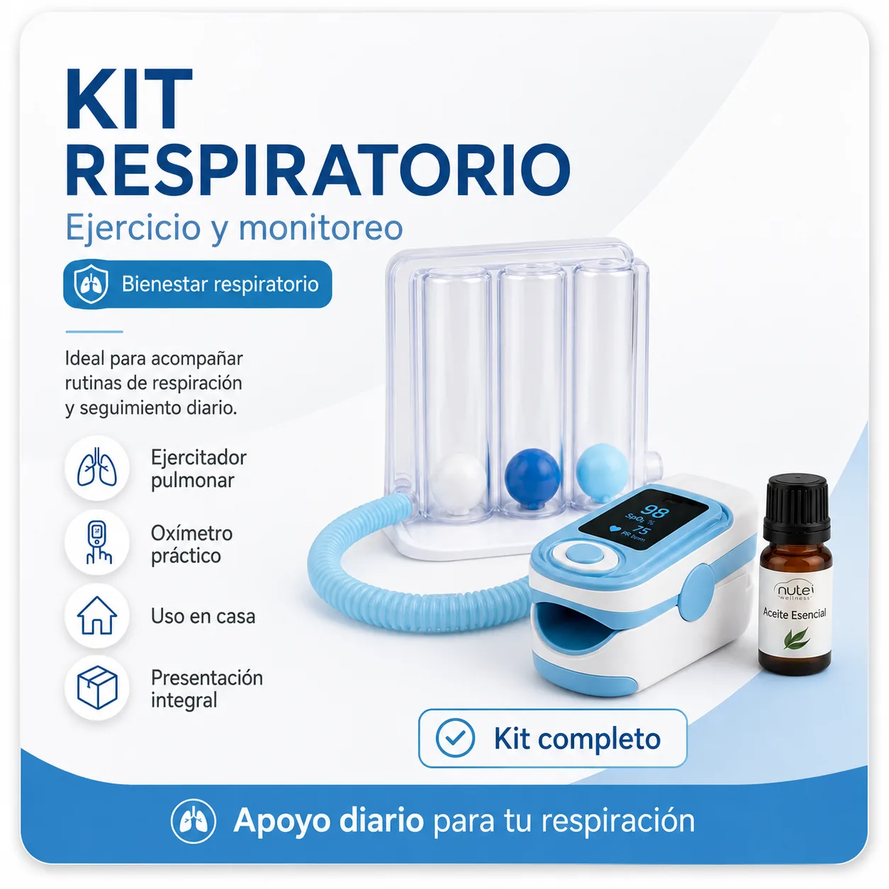 KIT Control Respiratorio Basico — Farmi Ahorro