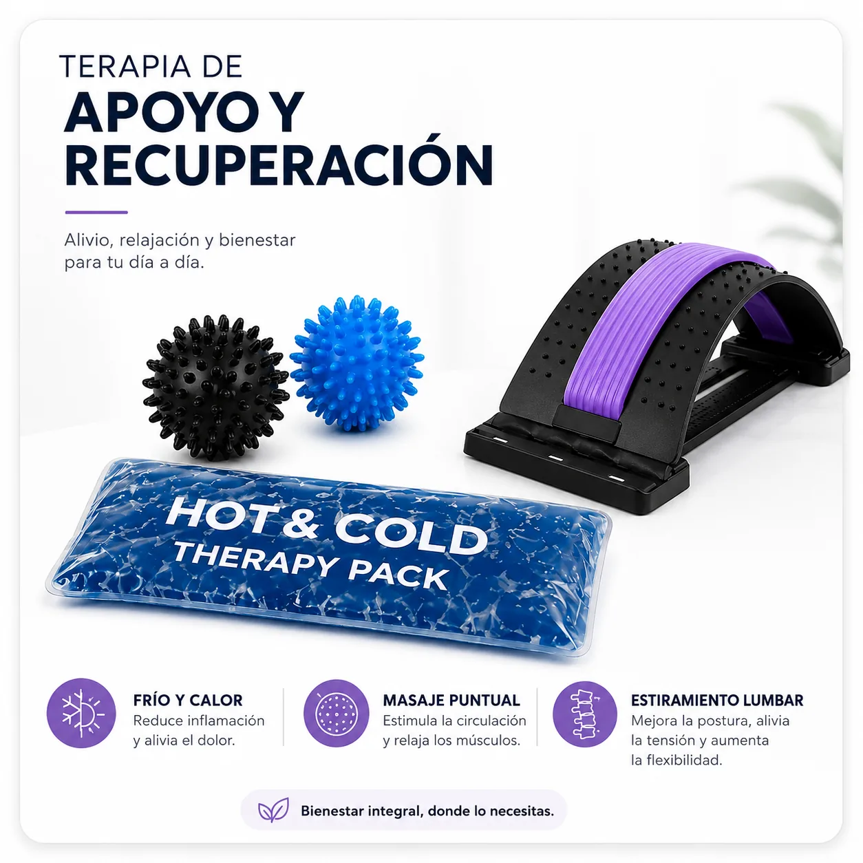 KIT Terapia para Espalda — Adulto mayor