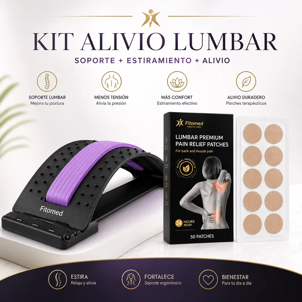 KIT Duo Estiramiento Lumbar — Adulto mayor