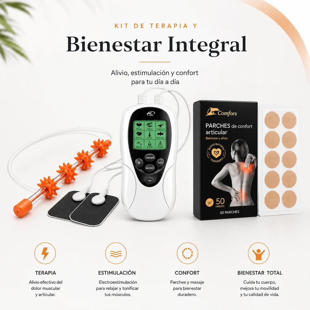 KIT Electroestimulacion y Relax — Adulto mayor
