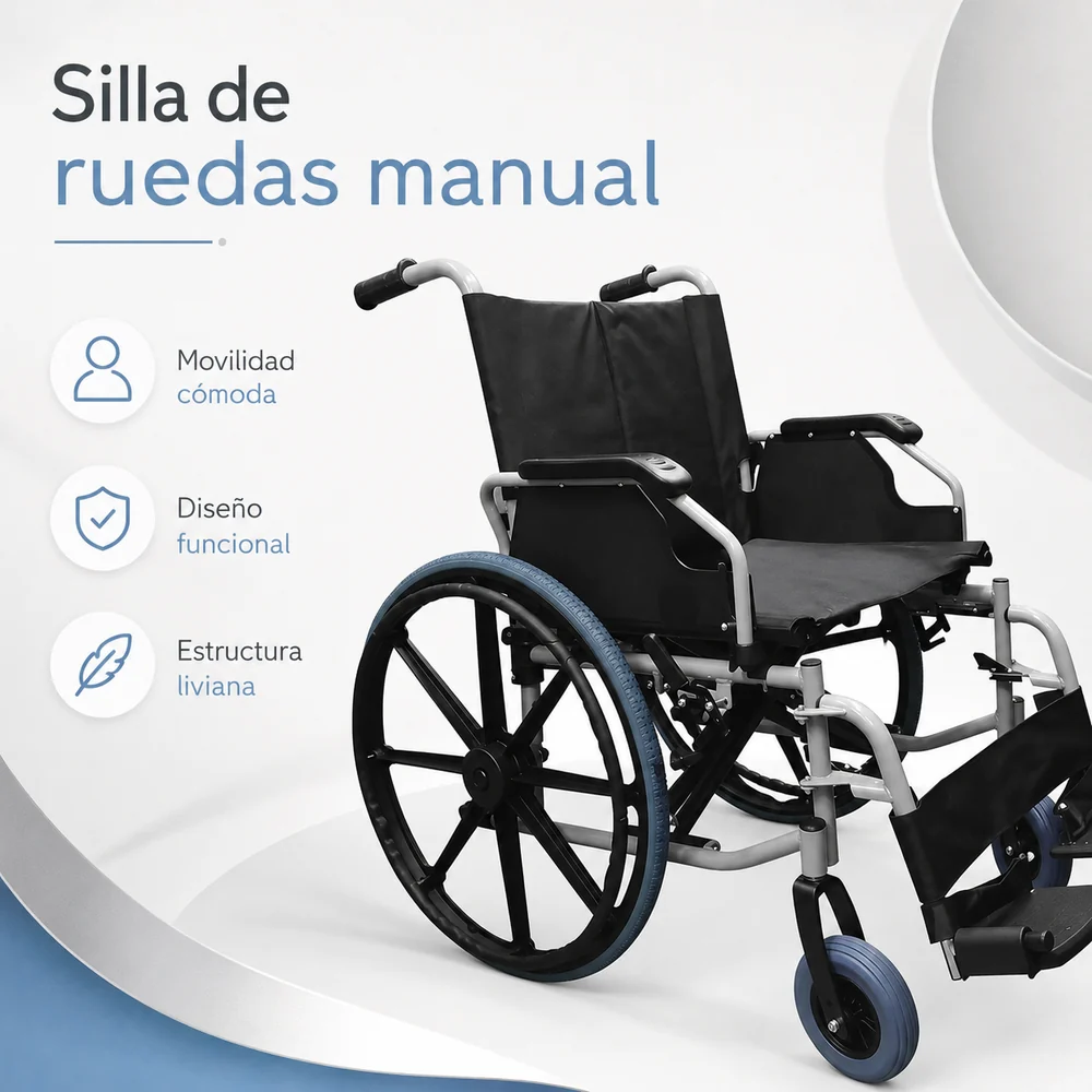 SILLA DE RUEDAS ESTANDAR PARA SOBREPESO Ref. KY956XQ-51 — Movilidad