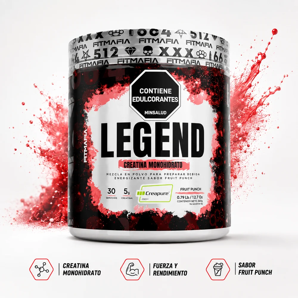 Legend Creatin Mono Creapur FR Prosc 30S — Nutricionales