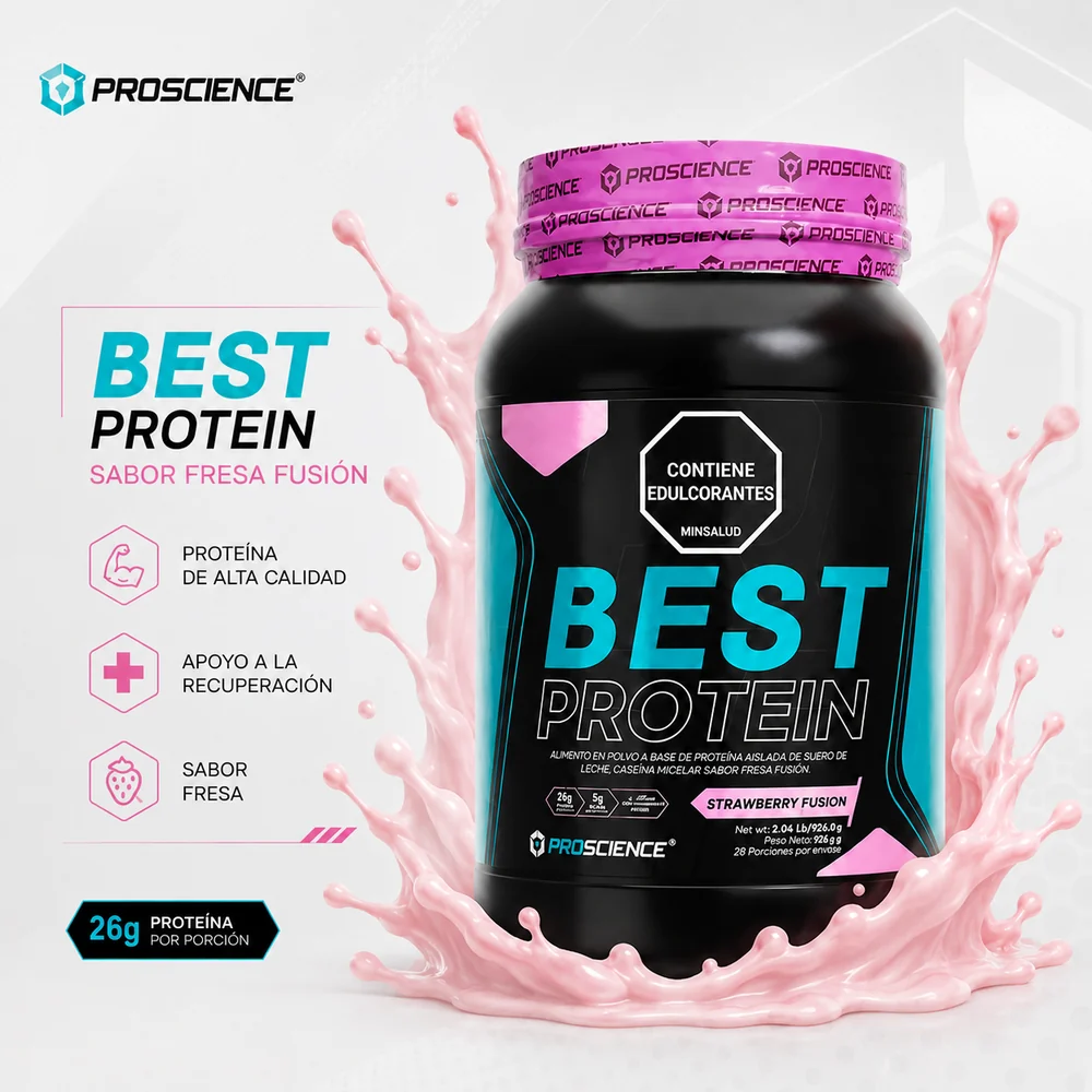 Best Protein Proscience Fresa 28S 2LB — Nutricionales