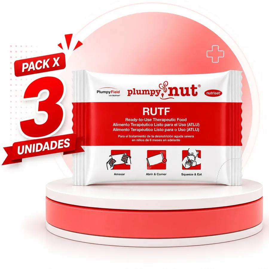 Plumpy Nut Sobre x 92 GR Pack x 3 Unidades — Farmi Ahorro