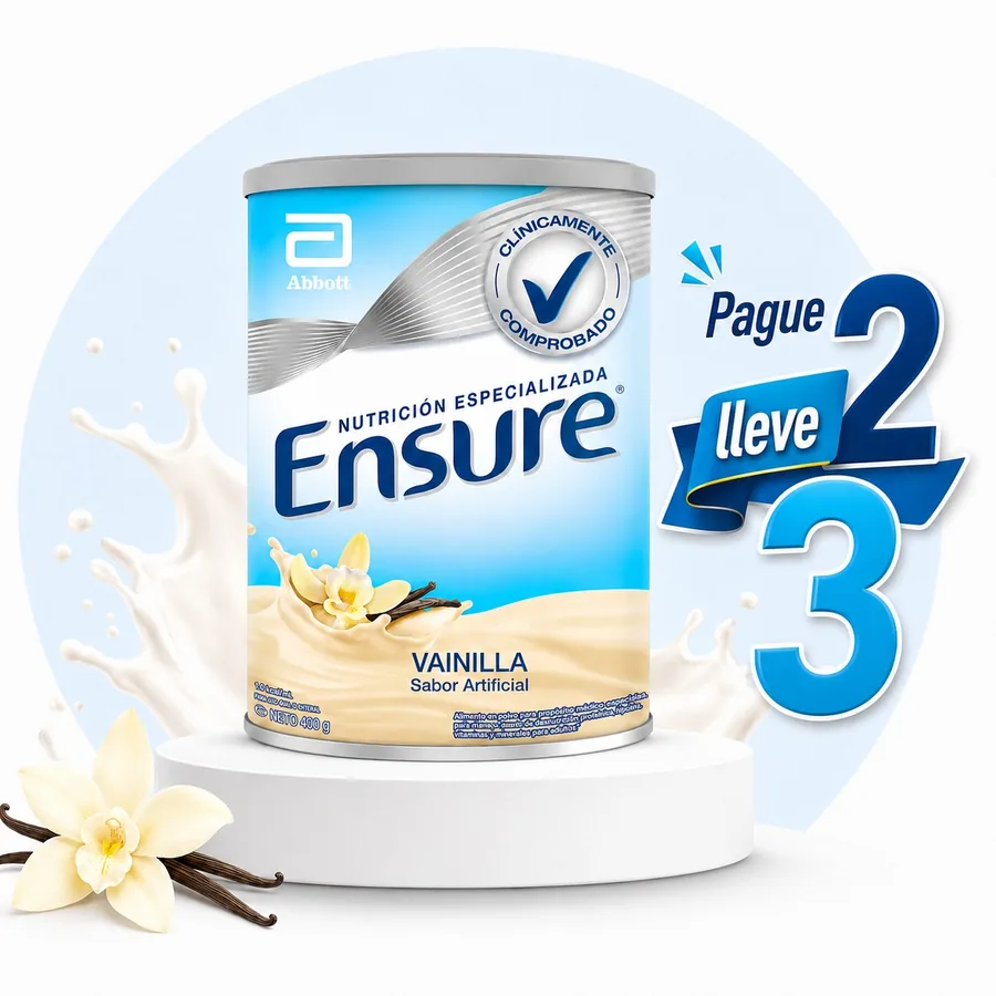 Ensure Vainilla Lata x 400 GR Oferta Pague 2 Lleve 3 — Farmi Ahorro