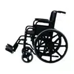 Silla de Ruedas Semiescritorio Reposa Brazos y Pies Desmontables Ref. FY903 — Movilidad
