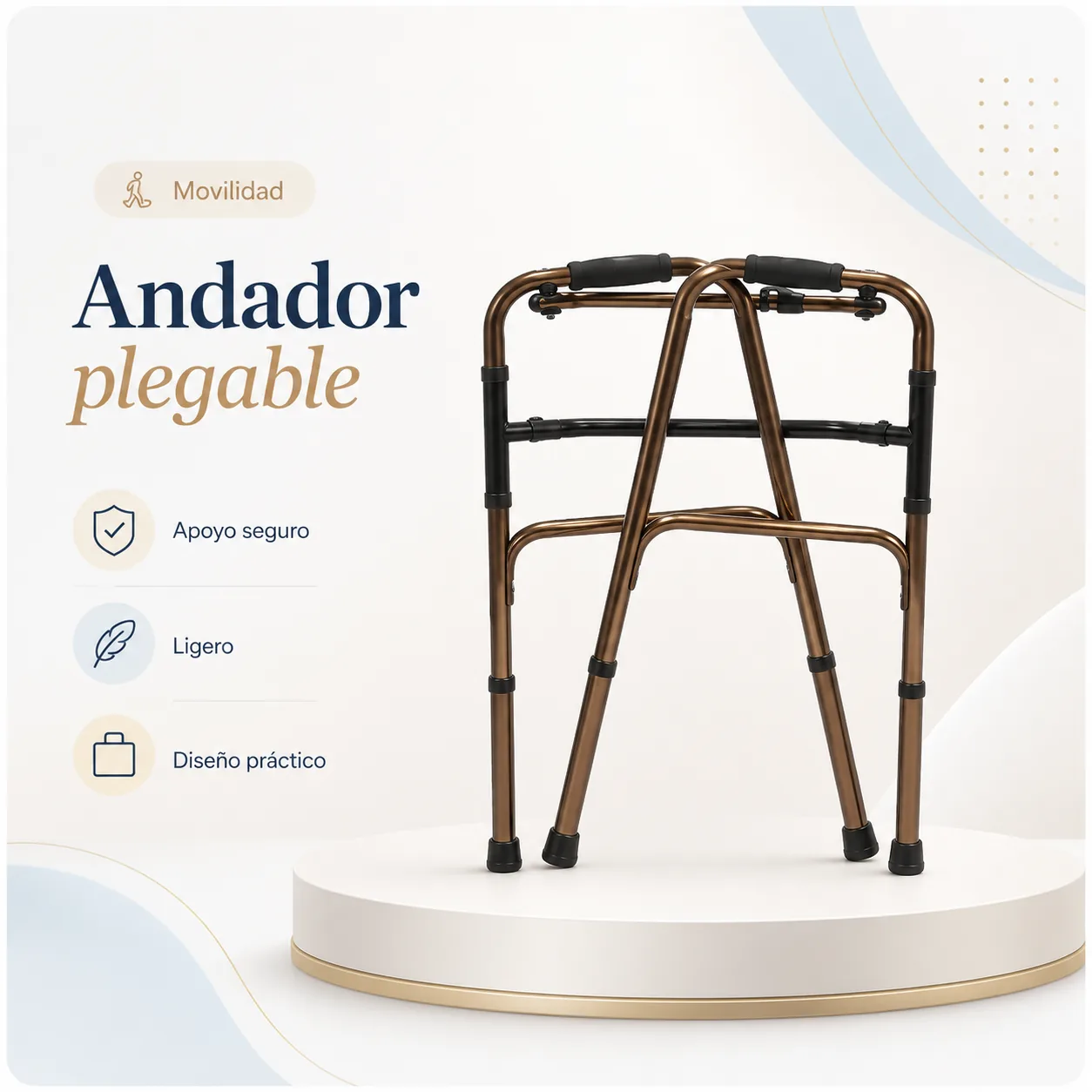 Caminador Aluminio — Movilidad