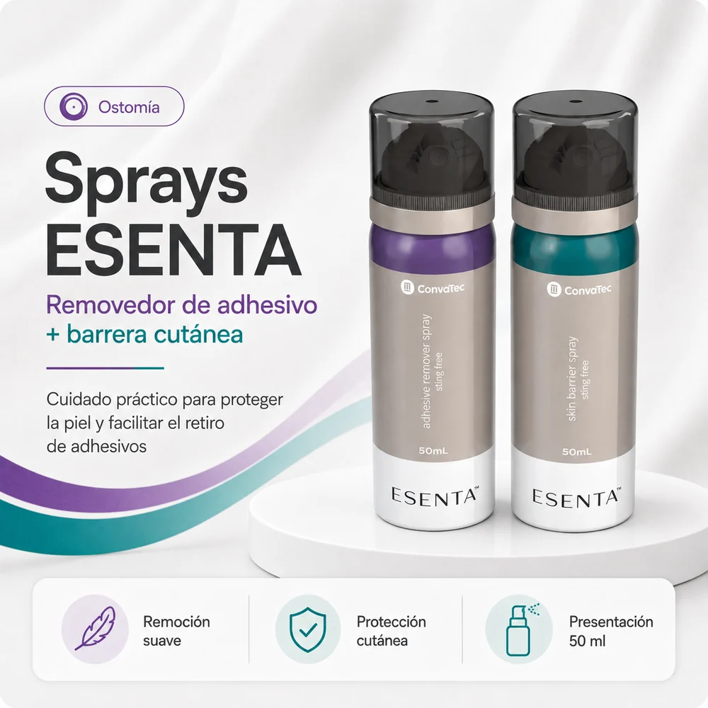 KIT Esenta Barrera Cutanea (1) + Removedor Adhesivo (1) — Ostomía y cuidado de heridas