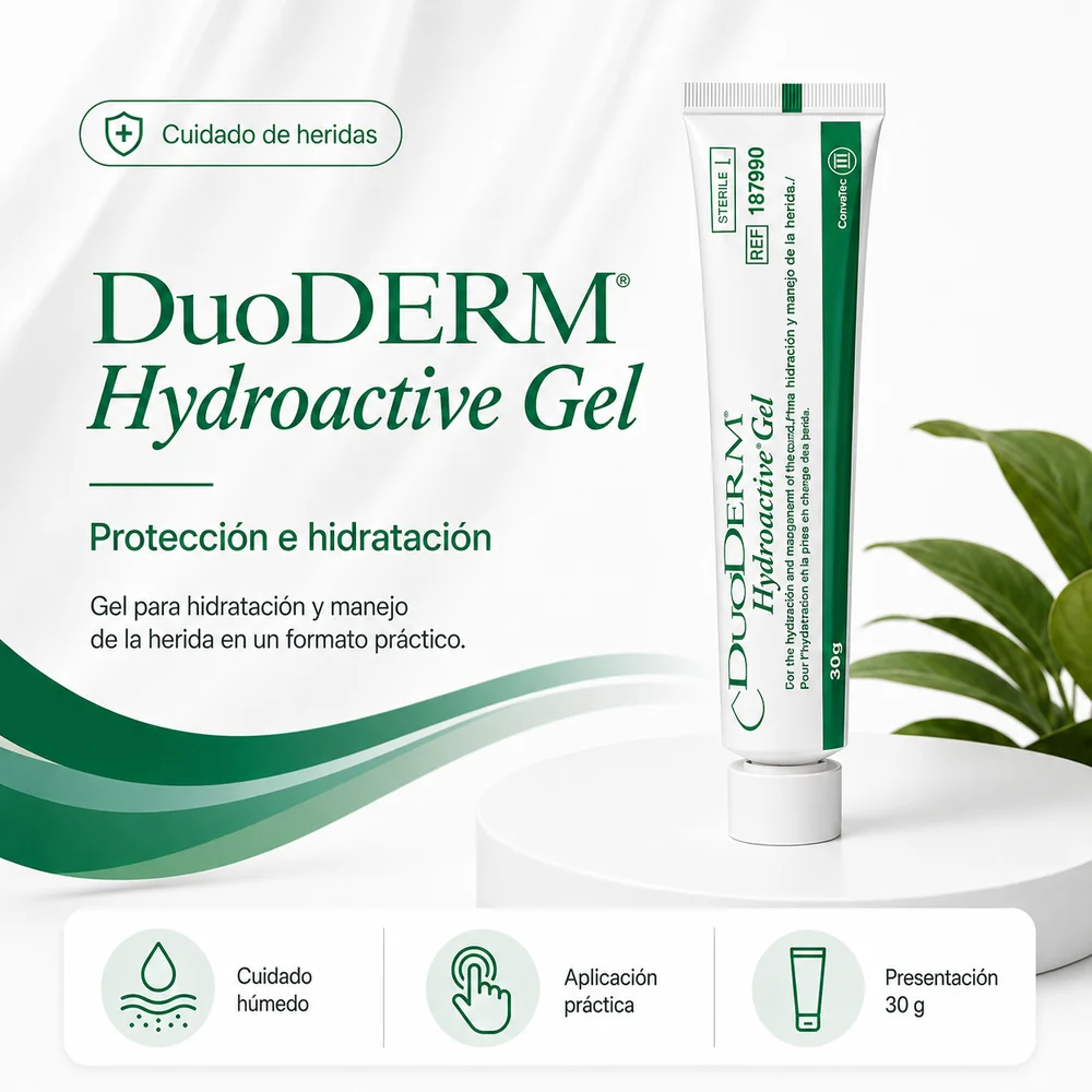 DUODERM GEL TUBO x 30g UNIDAD — Ostomía y cuidado de heridas