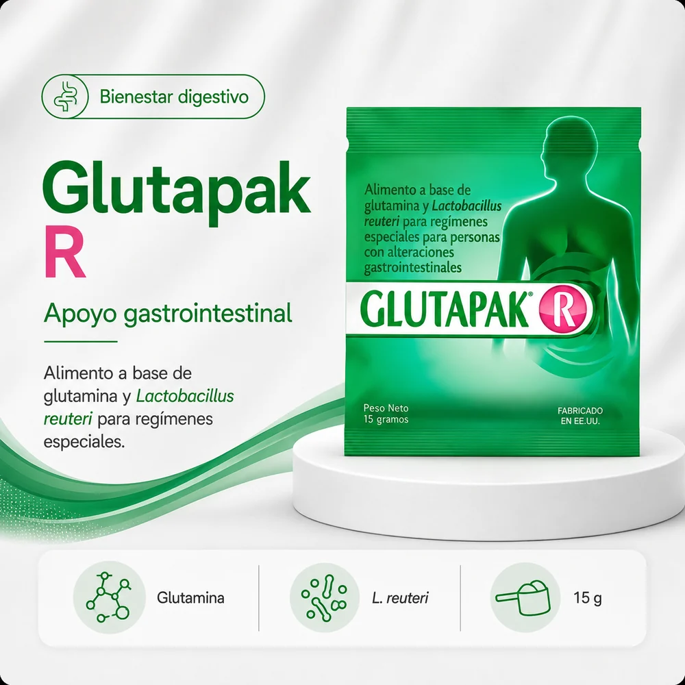 GLUTAPAK R SOBRE X 15g — Nutricionales
