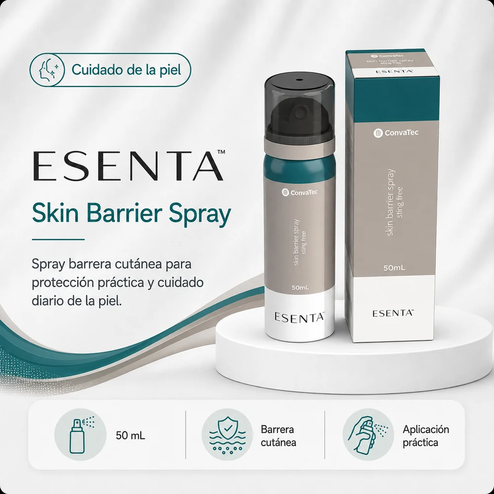 Esenta Barrera Cutánea Spray Frasco x 50 ML Unidad — Ostomía y cuidado de heridas