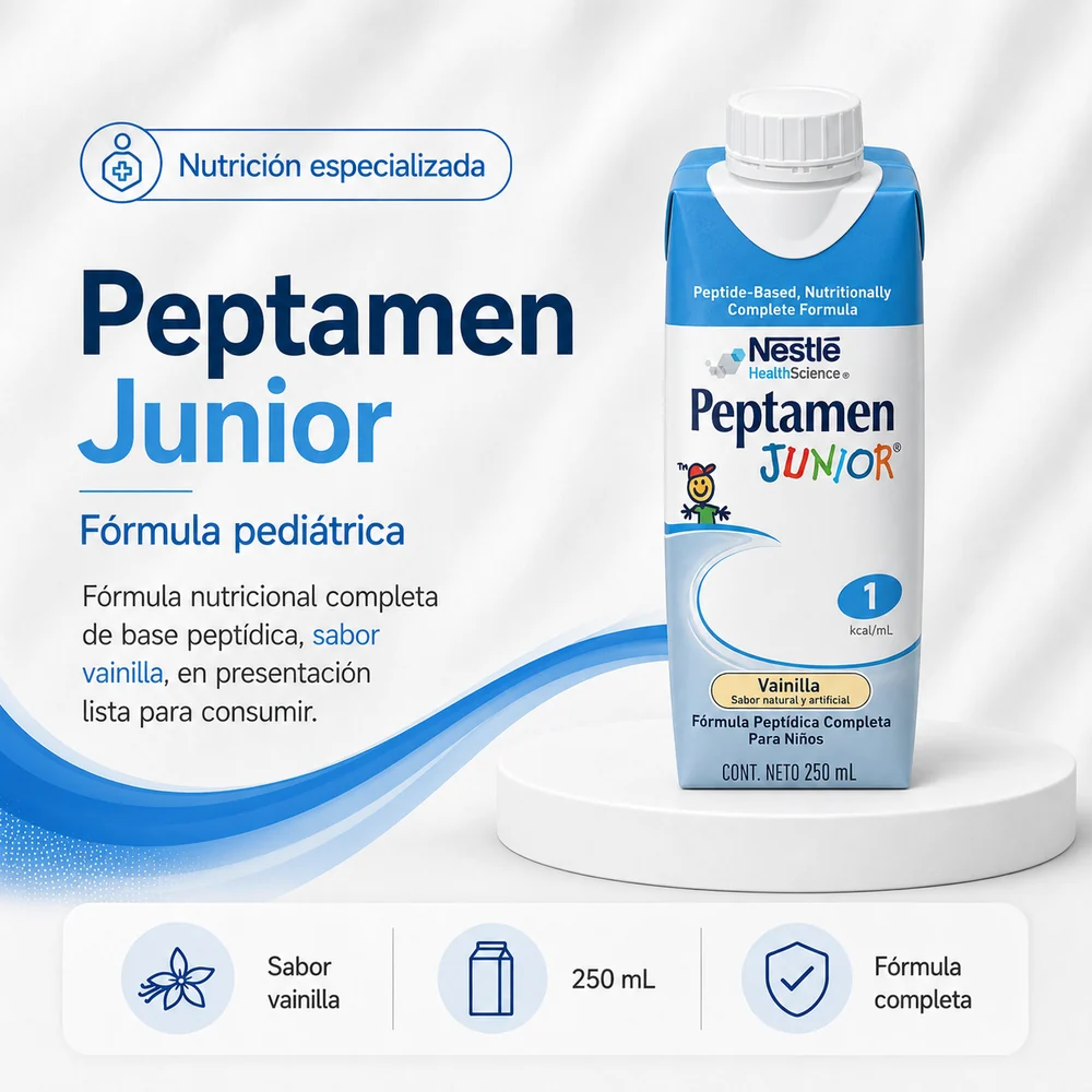 PEPTAMEN JUNIOR 1.0 kcal / ml LIQUIDO TETRA PAK X 250 ml — Nutricionales