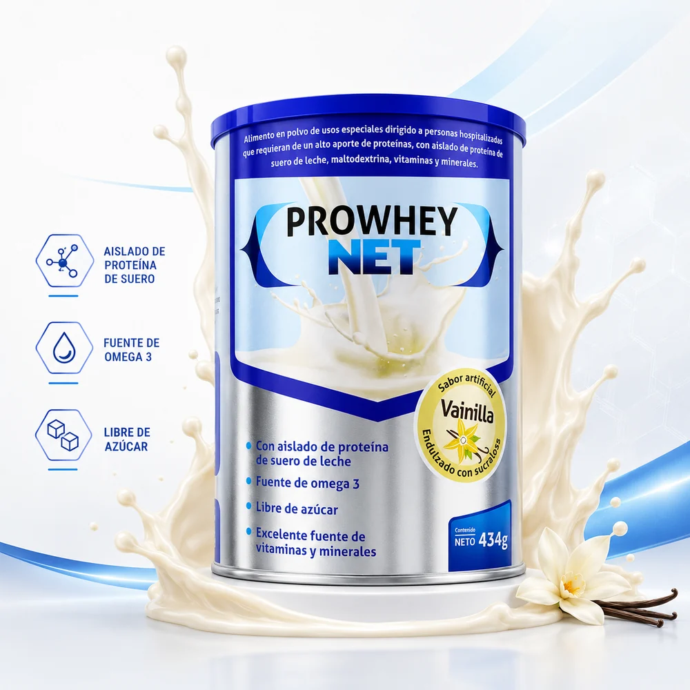Prowhey Net Lata 434 Gramos — Nutricionales