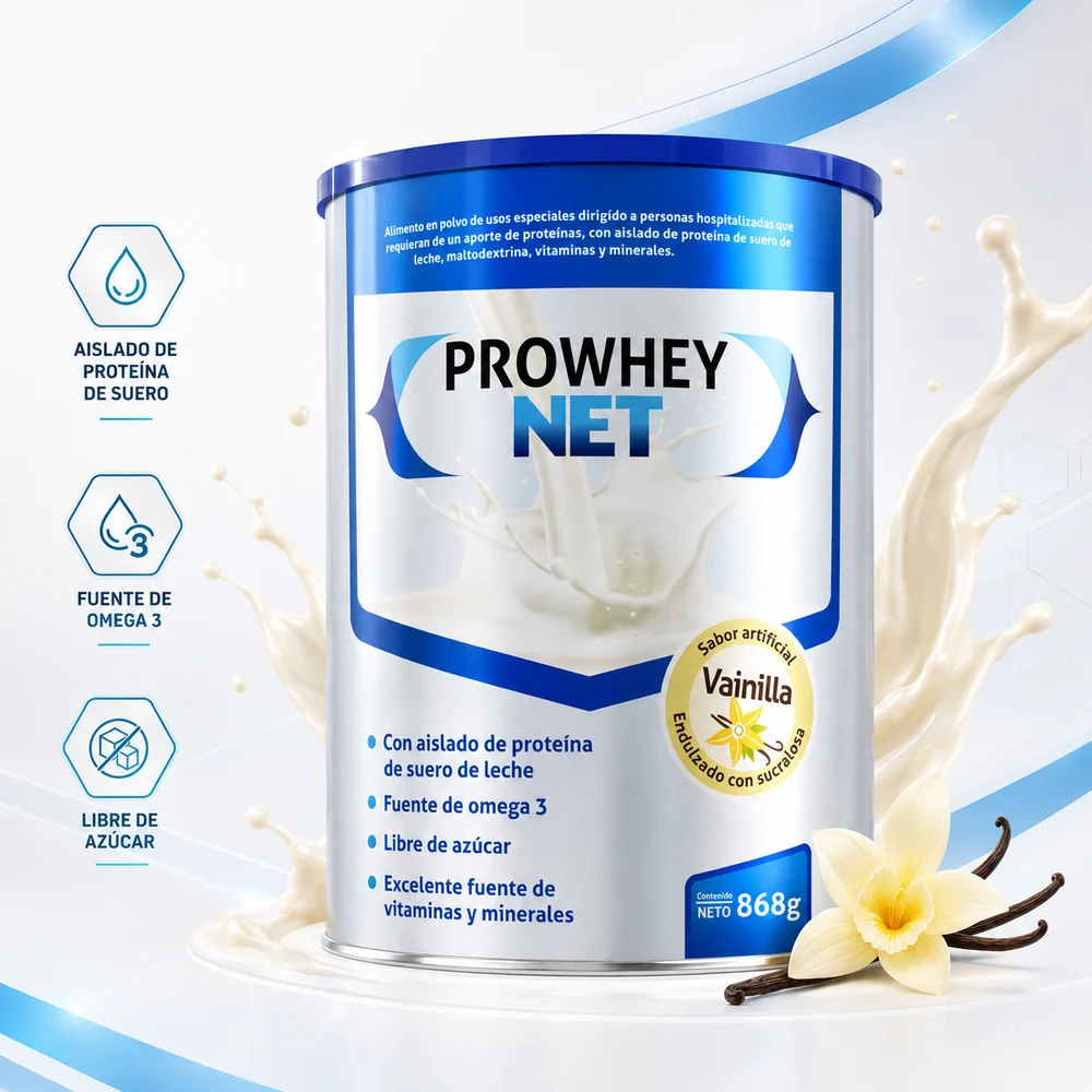 Prowhey Net Lata 868 Gramos — Nutricionales