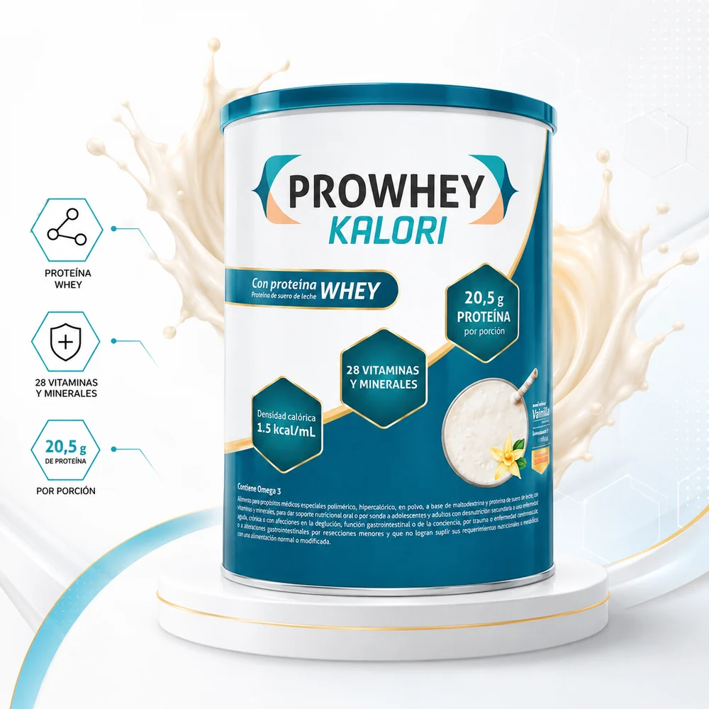 Prowhey Kalori Vainilla Lata x 460 Gramos — Nutricionales