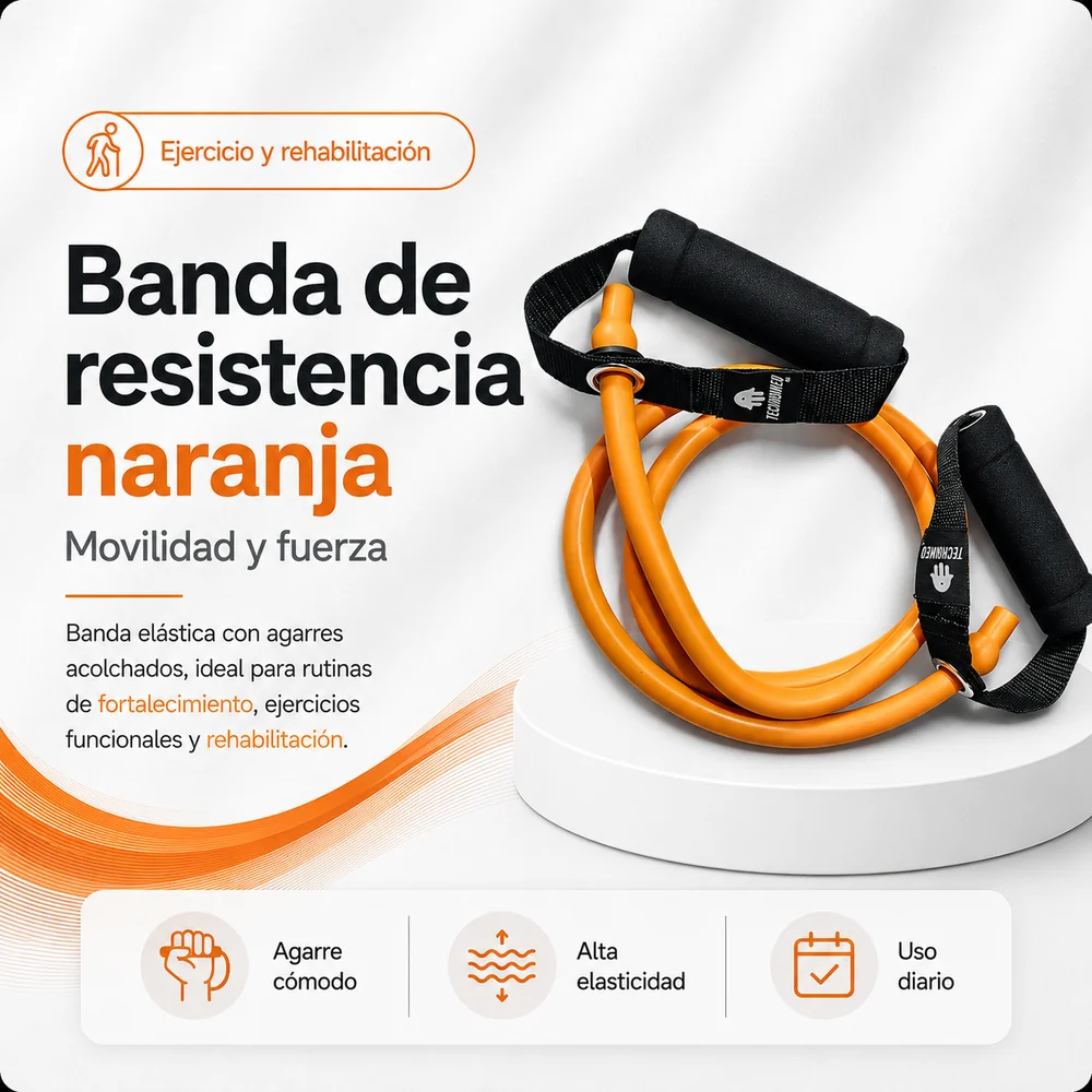 Ejercitador de Tubing 128CM Dorado — Movilidad