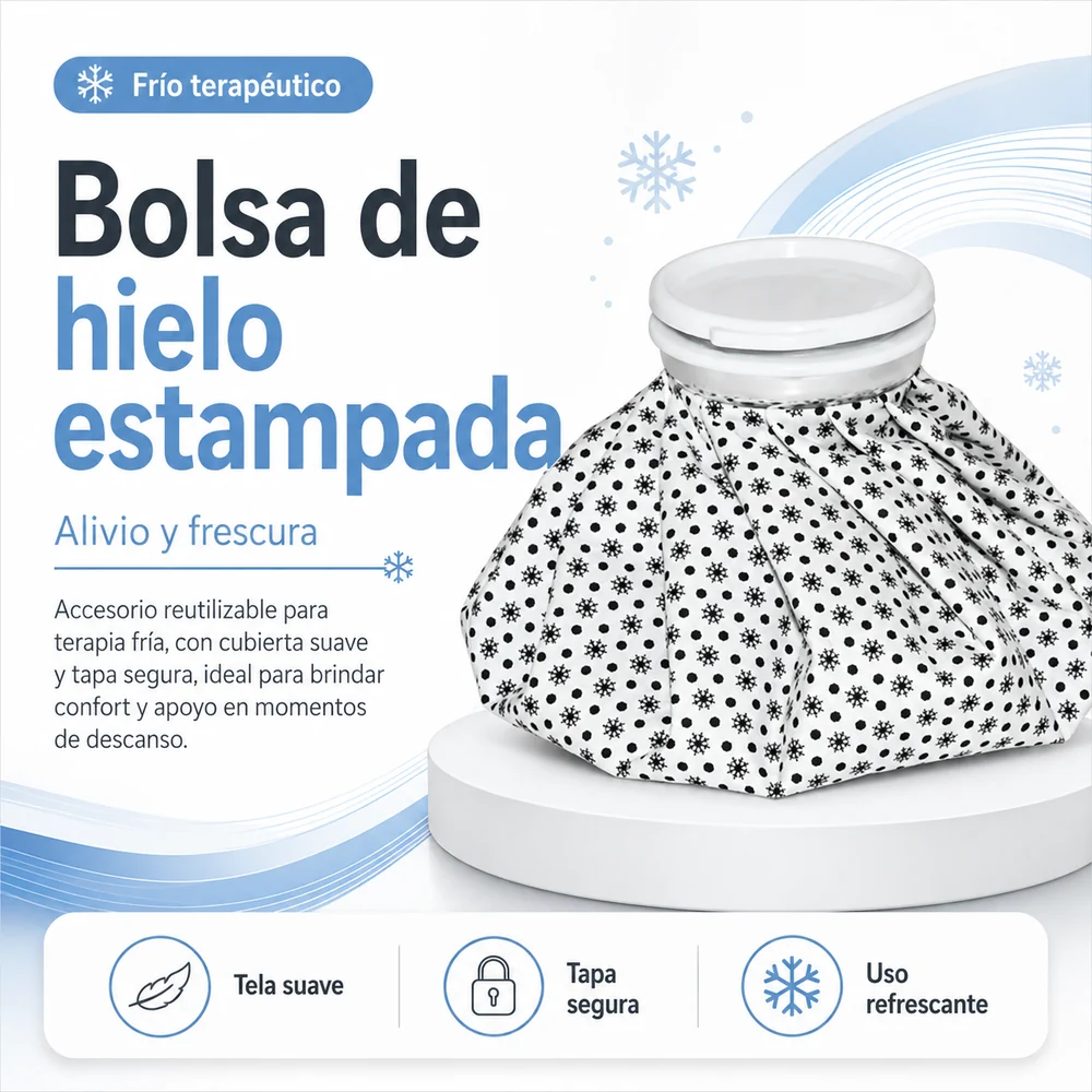 Bolsa para Hielo Tamaño 8″ — Insumos médicos