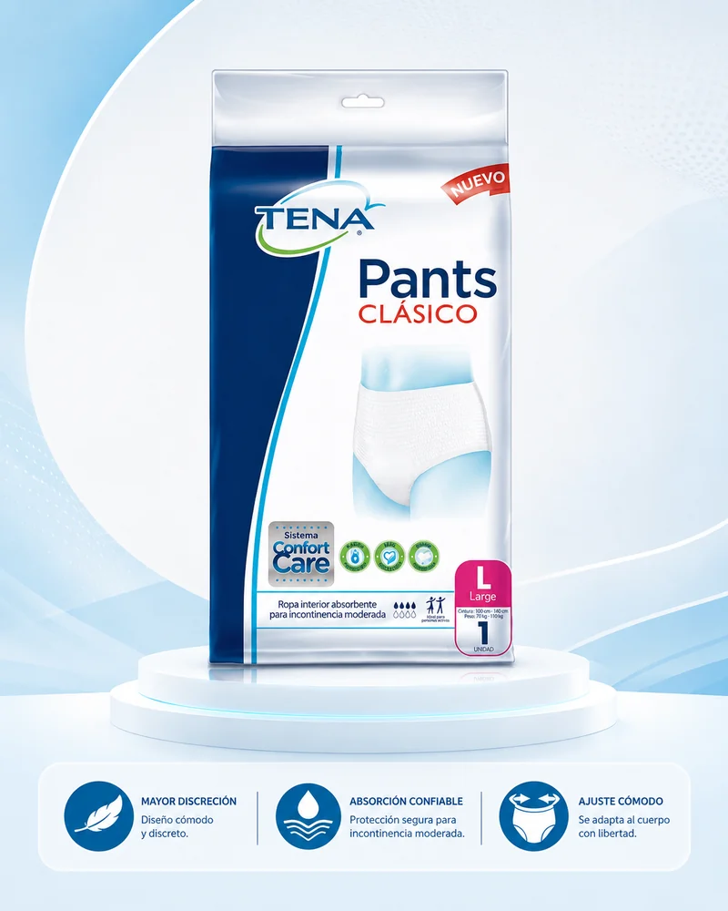 Pañal Tena Pants Clasico Large x 1 Unidad — Adulto mayor