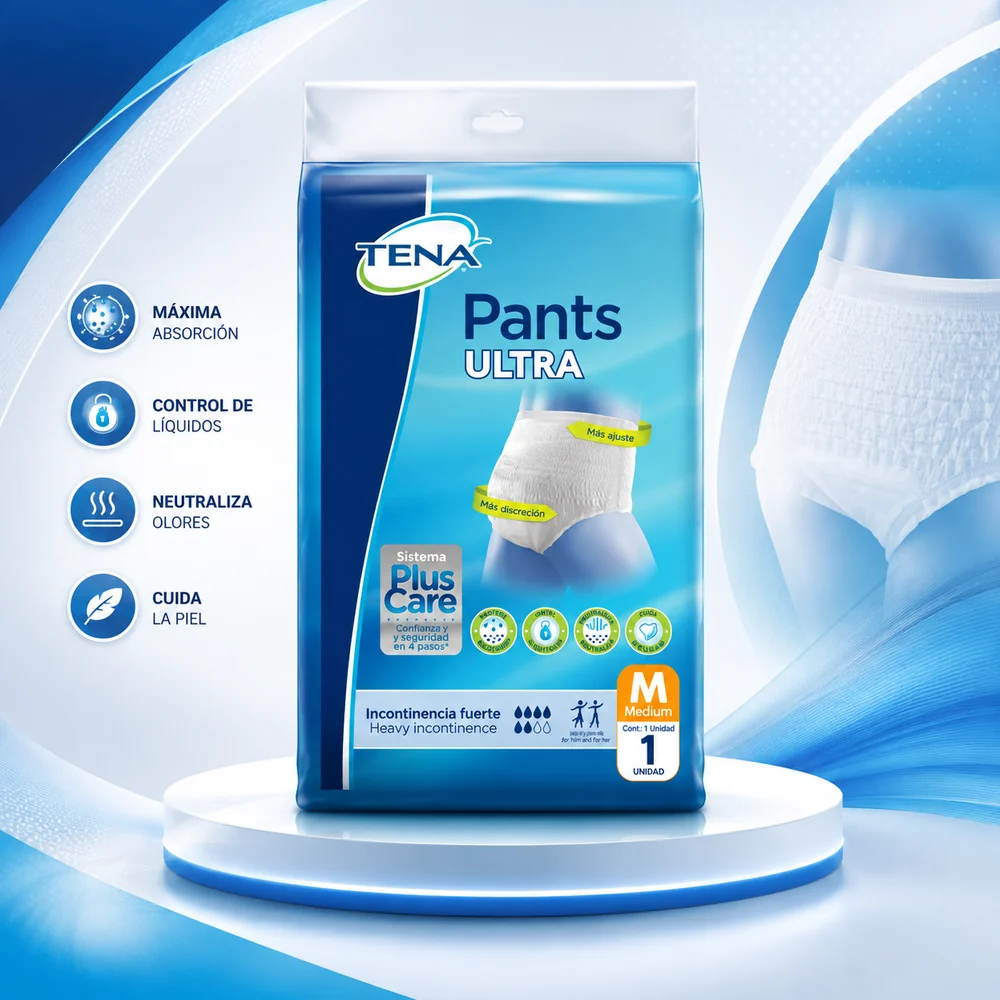 Pañal Tena Pants Ultra Medium x 1 Unidad — Adulto mayor