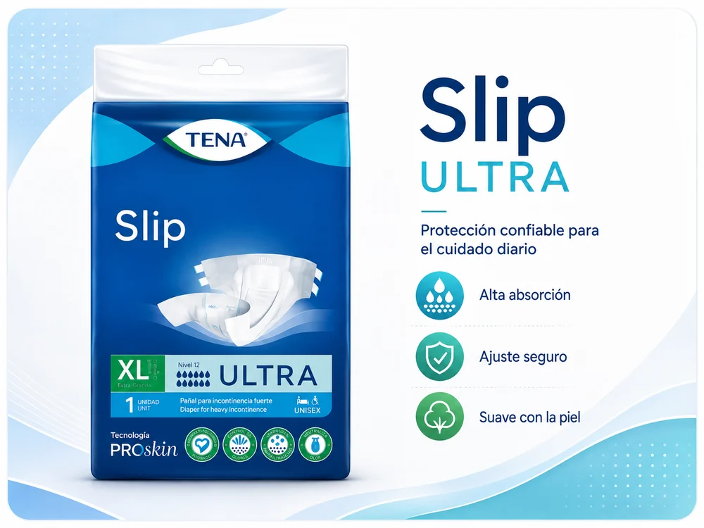 Pañal Tena Slip Ultra Talla XL x 1 Unidad — Adulto mayor