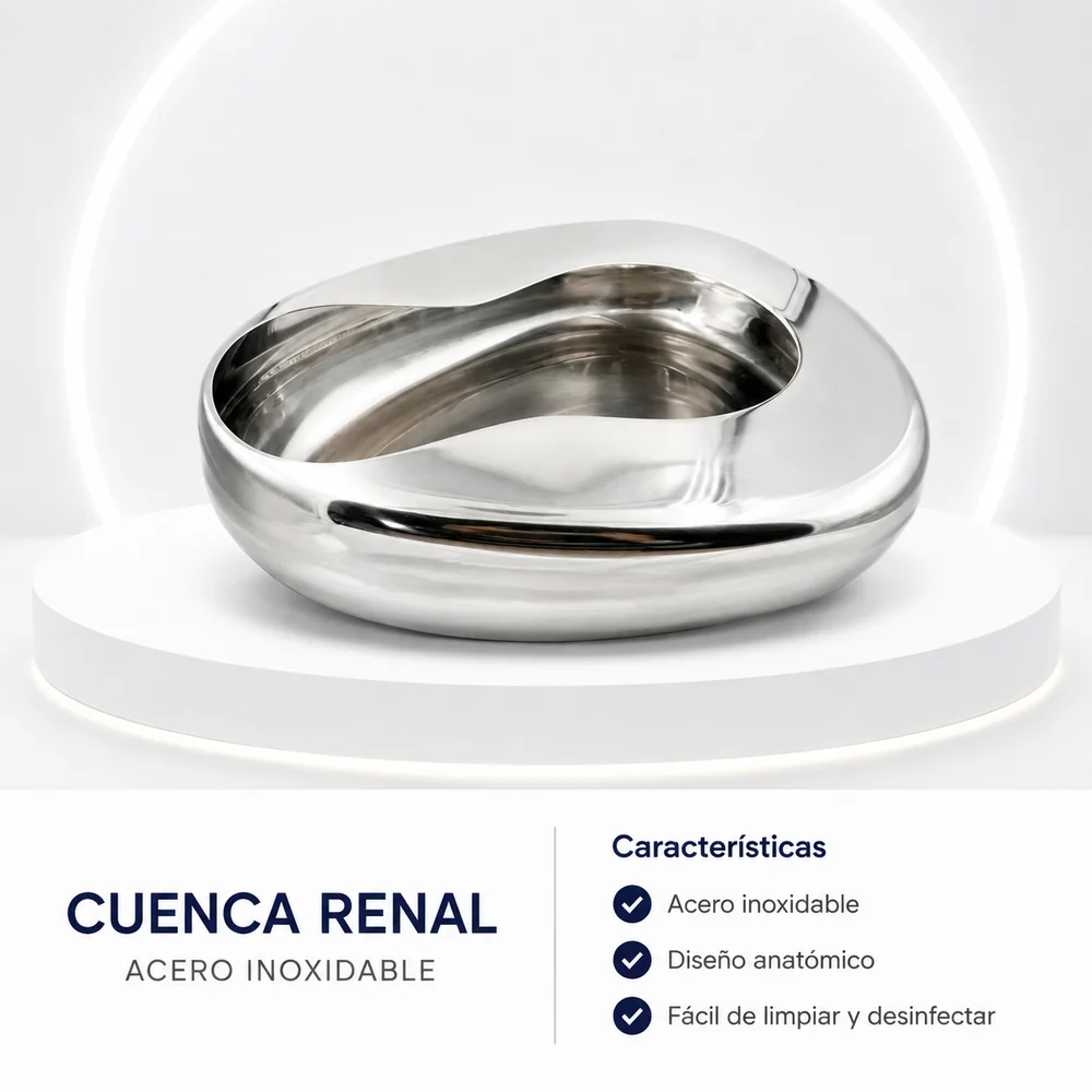 Pato Coprologico Adulto en Acero Inoxidable — Insumos médicos