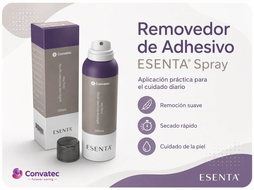 Esenta Eliminador de Adhesive Spray 150ML — Ostomía y cuidado de heridas