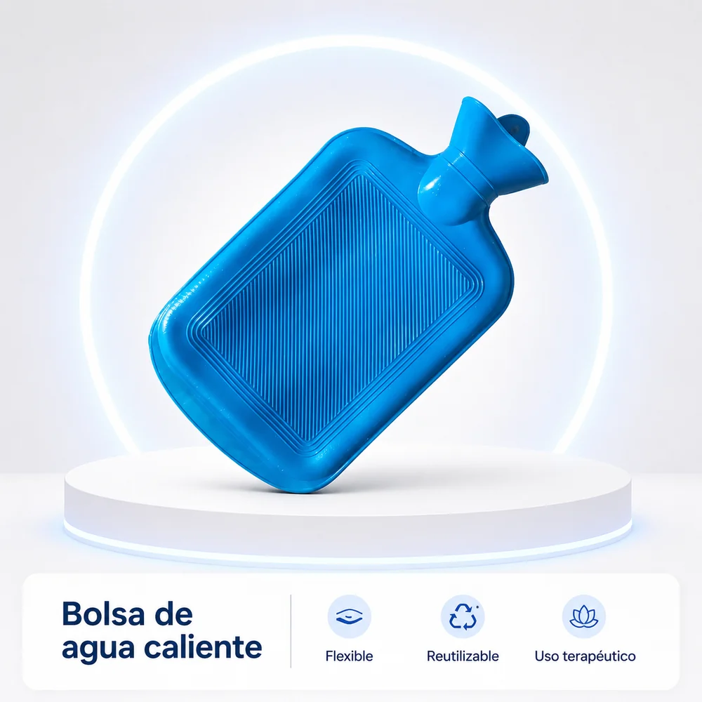 Bolsa de Agua Caliente con Accesorios X2 Litros — Insumos médicos
