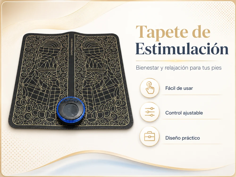 Tapete Masajeador de Pies — Adulto mayor