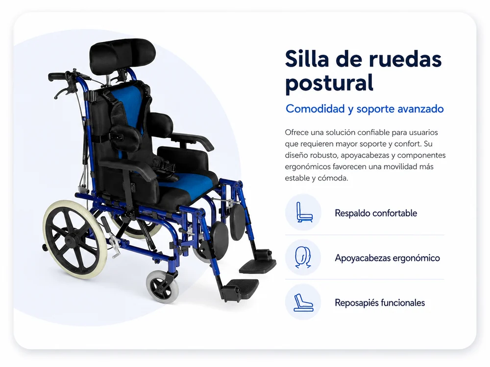 Silla de Ruedas Neurologica K50 REF-KBE-958LBH-38 — Movilidad