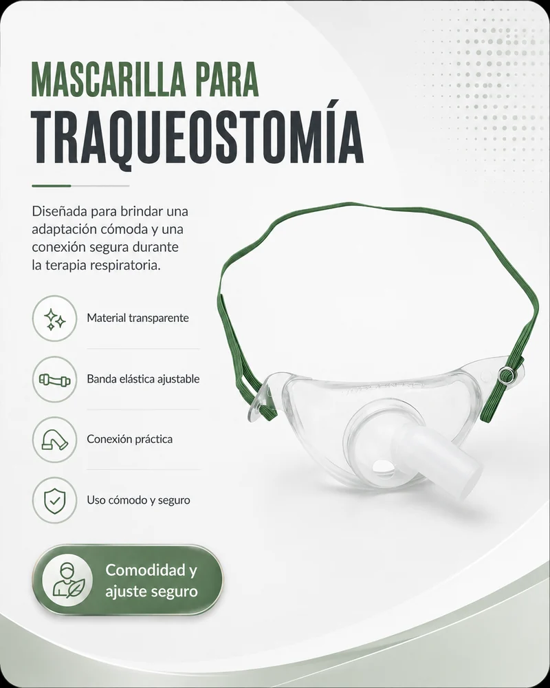 MASCARA TRAQUEOSTOMIA ADULTO (copia) — Terapia respiratoria