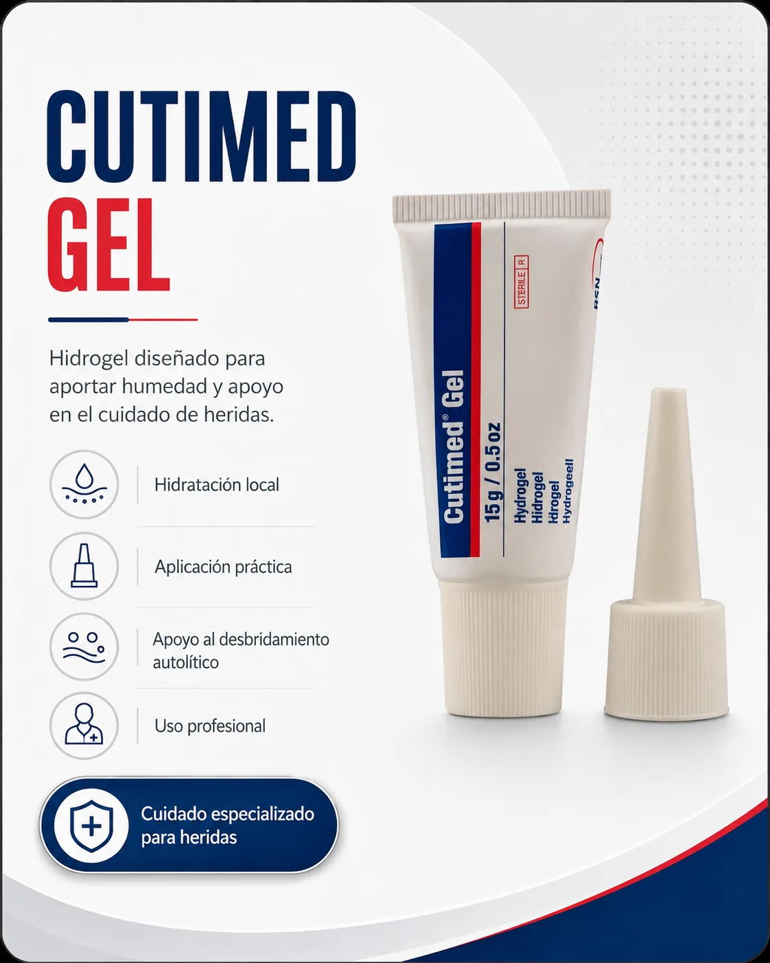 CUTIMED GEL STE 15gr — Adulto mayor