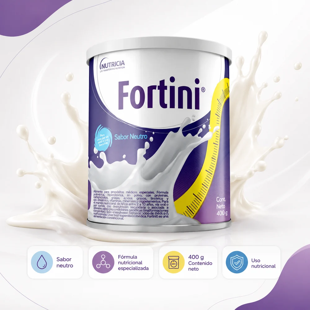 Fortini Neutro Lata x 400 GR — Nutricionales