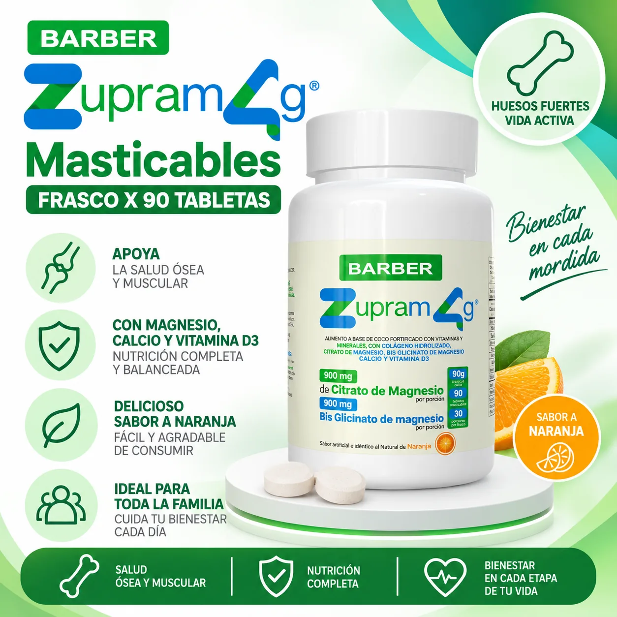 Zumpram 4MG Masticables Frasco x 90 Tabletas — Farmi Ahorro