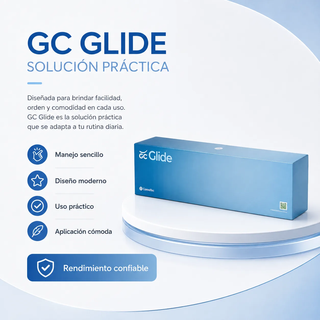 Sonda para Cateterismo Vesical 100% Hidrofílica Gentlecath Glide 10 FR / 18 CM — Insumos médicos