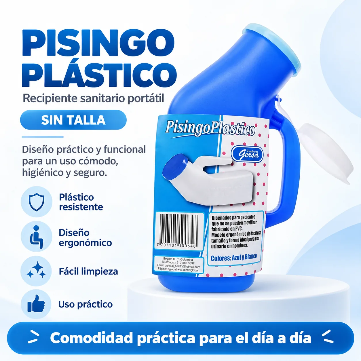 Pisingo Plastico — Adulto mayor