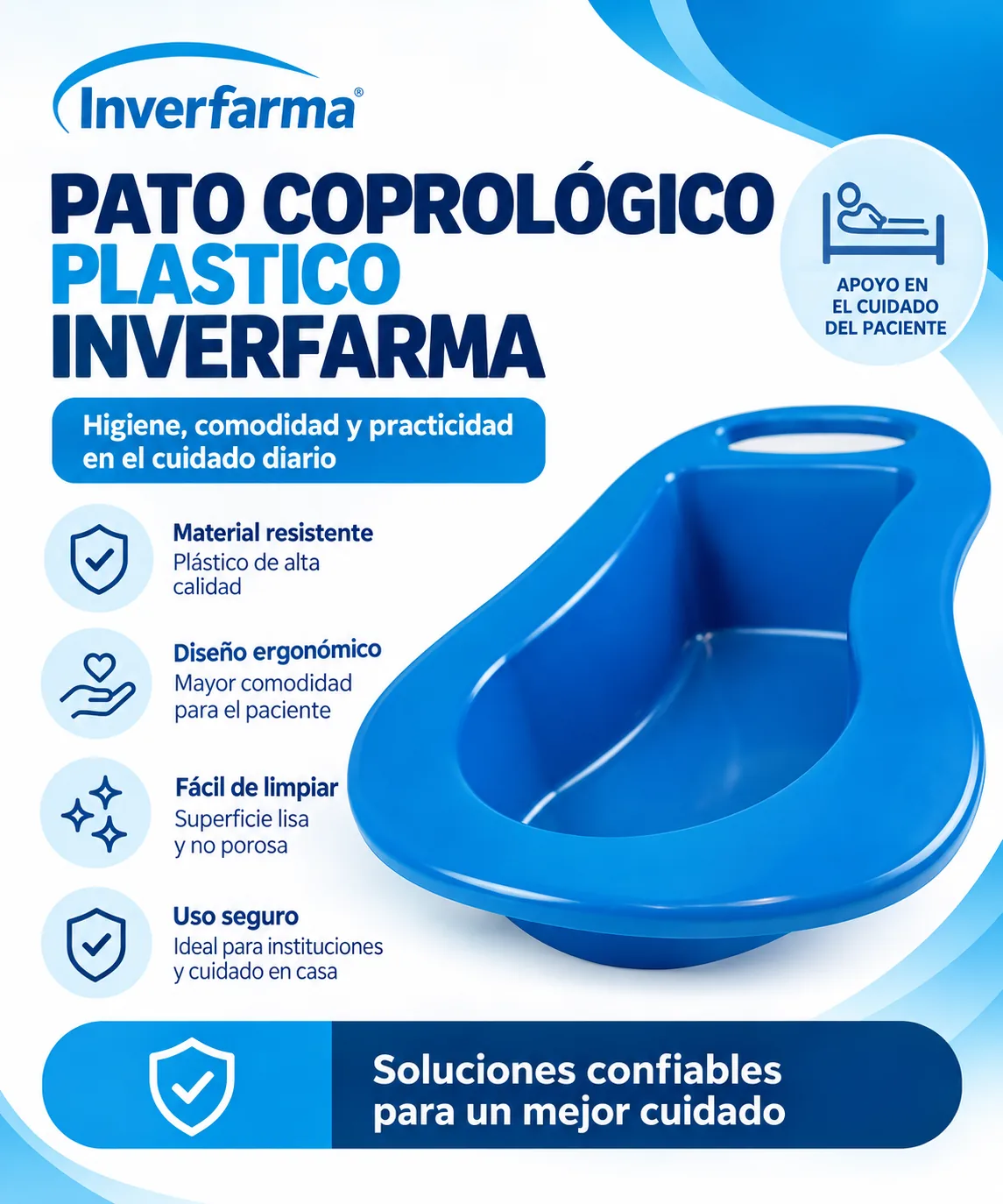 Pato Coprologico Plastico Inverfarma — Adulto mayor