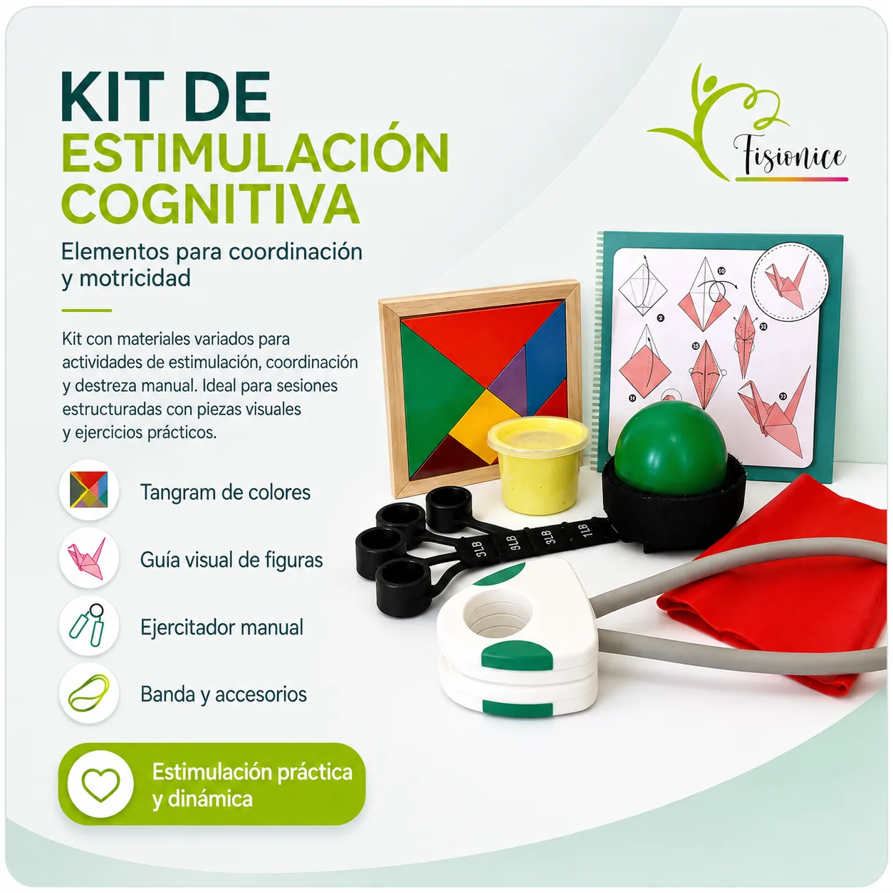 KIT Estimulacion Fina Adulto Mayor — Adulto mayor