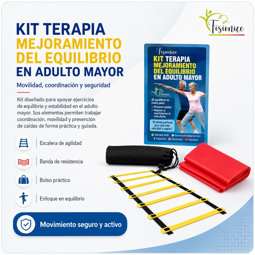 KIT Terapia de Equilibrio — Adulto mayor