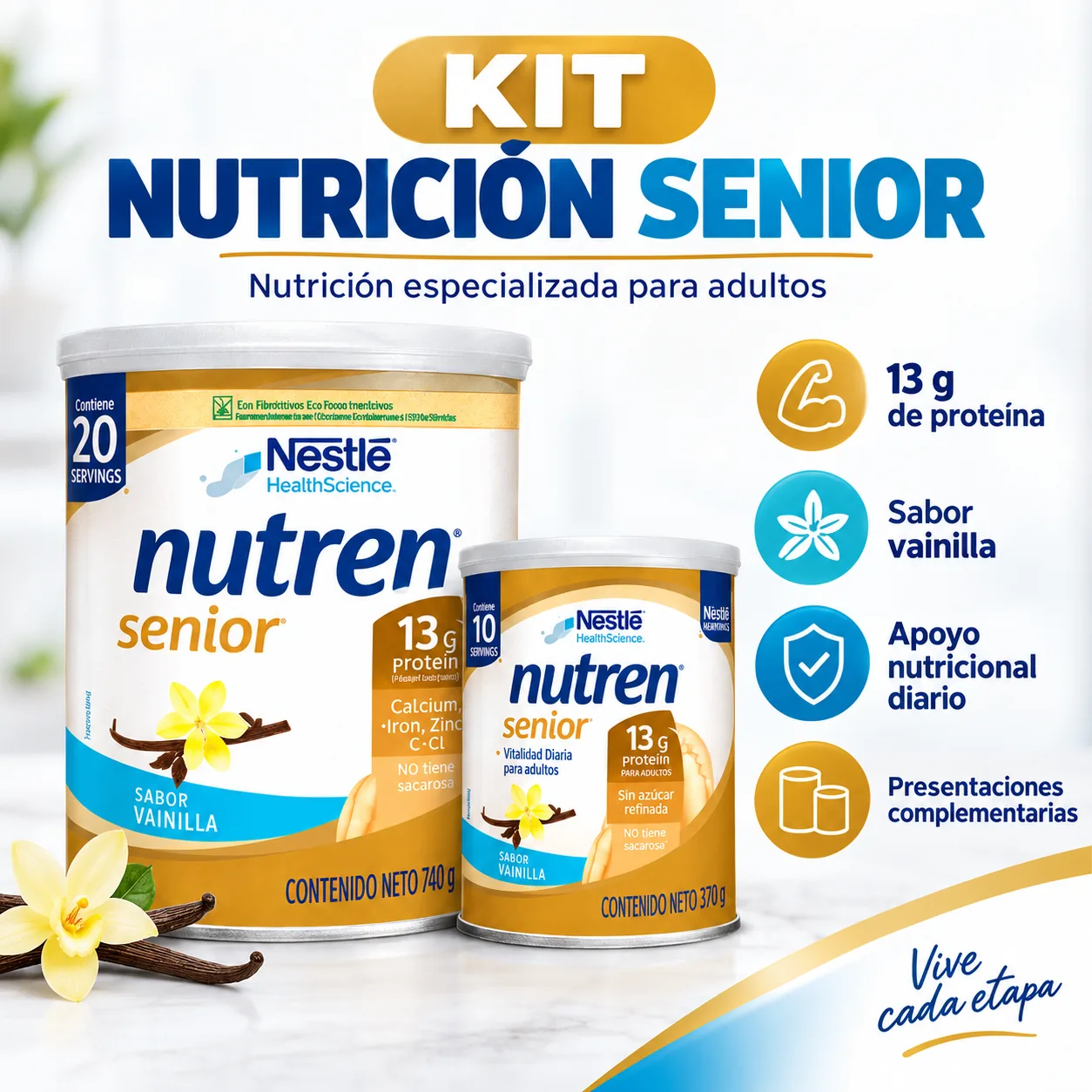KIT Vitalidad Senior — Adulto mayor