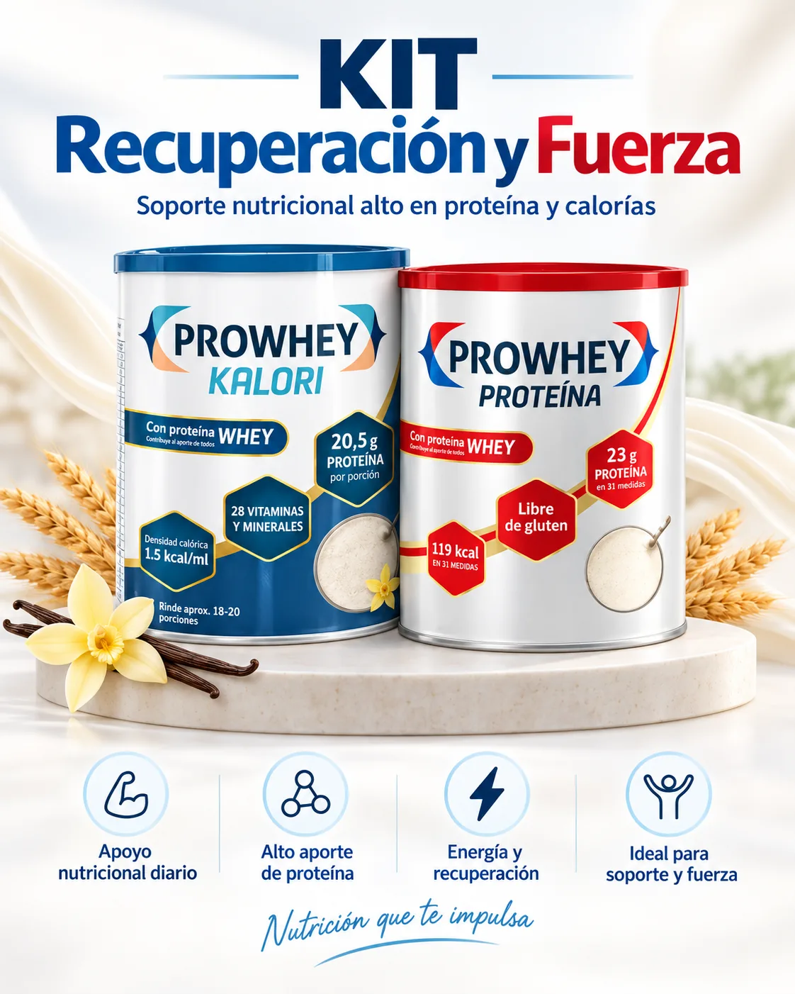 KIT Recuperacion y Fuerza — Adulto mayor