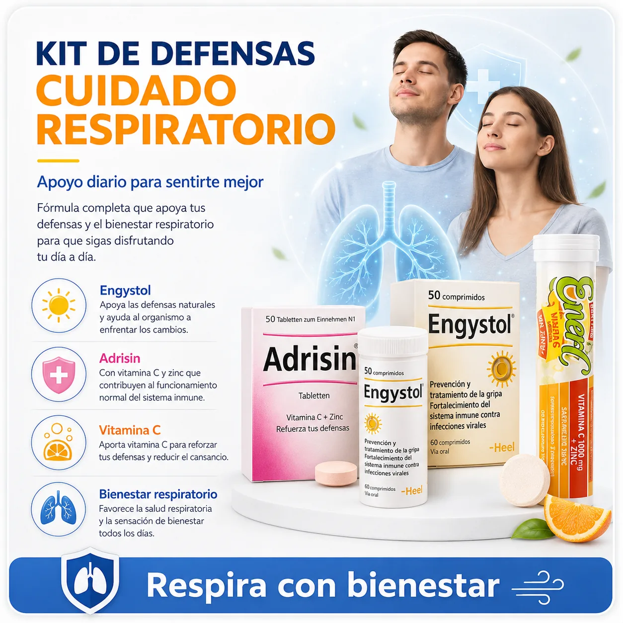KIT Defensas y Salud Respiratoria — Farmi Ahorro