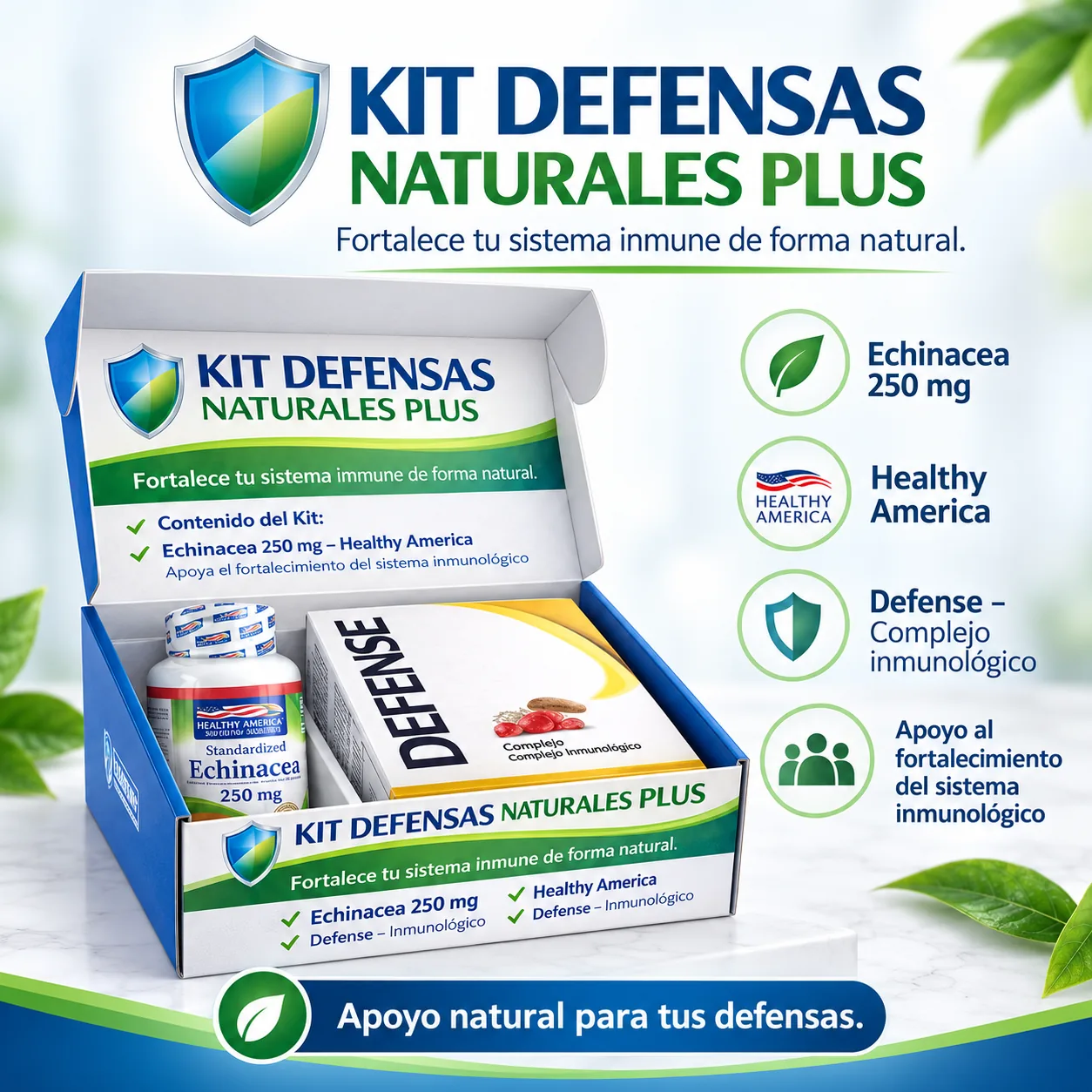 KIT Defensas Naturales Plus — Farmi Ahorro