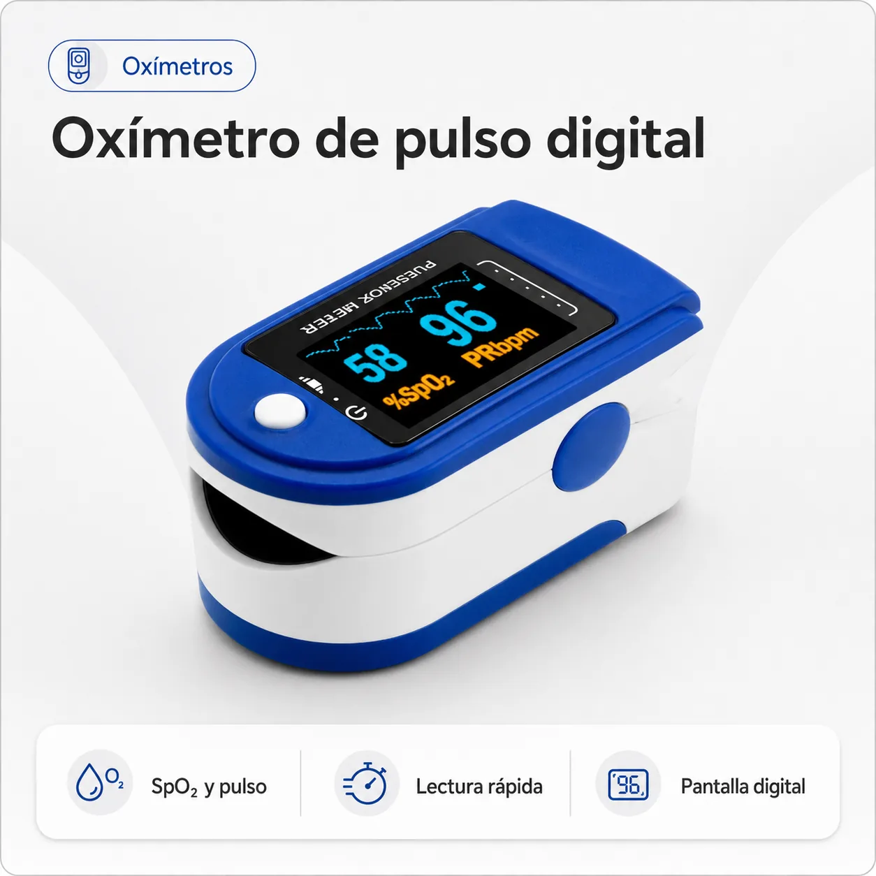 Oximetro Pediatrico — Terapia respiratoria