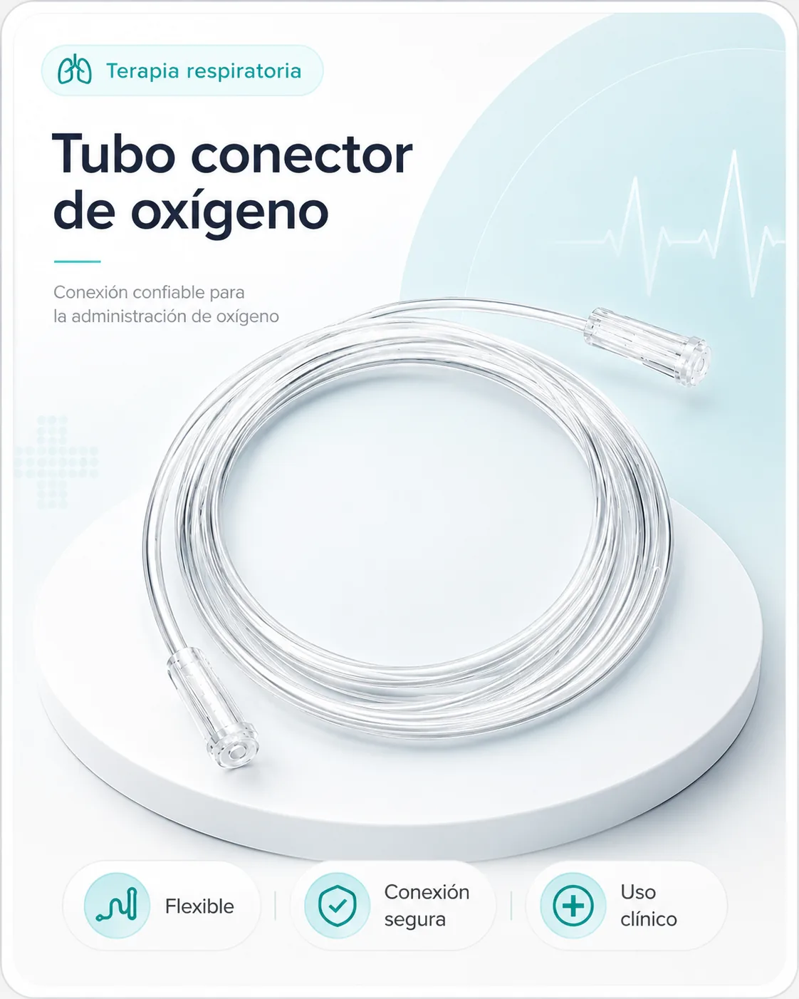 Tubo Extension de Oxigeno 4.2 Mts — Farmi Ahorro